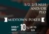Clean. Safe & Friendly Poker Room in Midtown