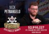 Nick Petrangelo Wins 2018 World Series of Poker $100,000 High Roller