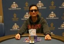 Francis Zhang Wins First WSOP Circuit Gold Ring at Thunder Valley Casino