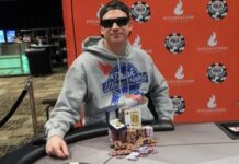 Michael Hudson Wins 2019 WSOP Circuit Potawatomi Main Event
