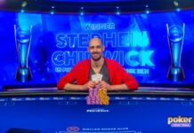Stephen Chidwick Wins Third US Poker Open Event in Nine Tries