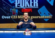 Tomas Ribeiro Wins 2019 WSOPE €2,200 Pot-Limit Omaha