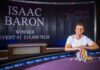 Isaac Baron Wins Event #1: $10,000 NL Hold’em 2019 Poker Masters