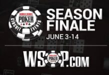 WSOP Circuit Season Finale Online set to take place June 3-14