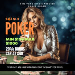 No Limit Holdem poker in NYC