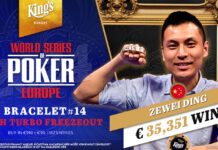 Zewei Ding Wins 2024 WSOP Europe Turbo Freezeout