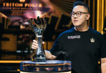 Danny Tang Wins Triton Poker Ivan Leow Player of the Year Award