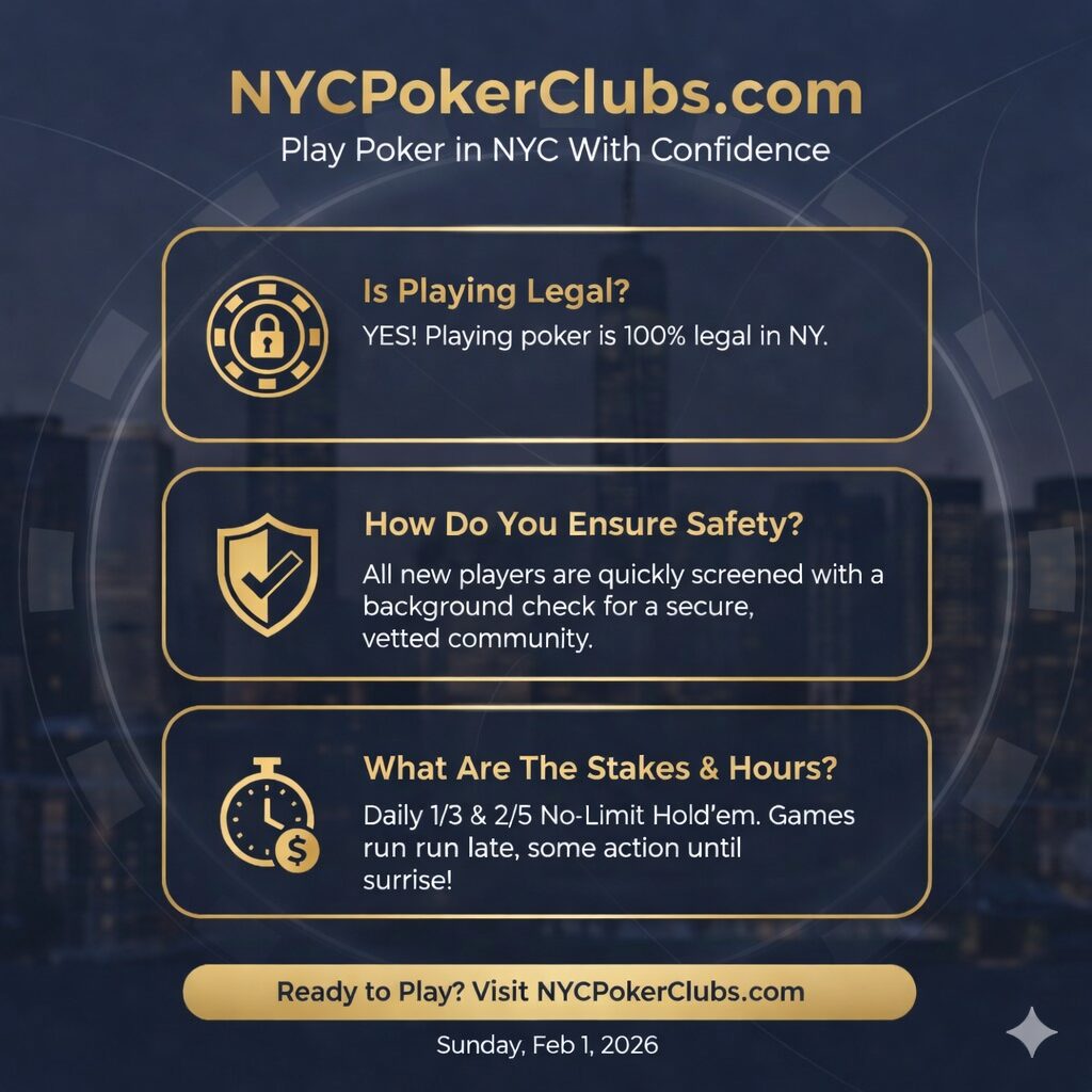 NYC Poker Clubs