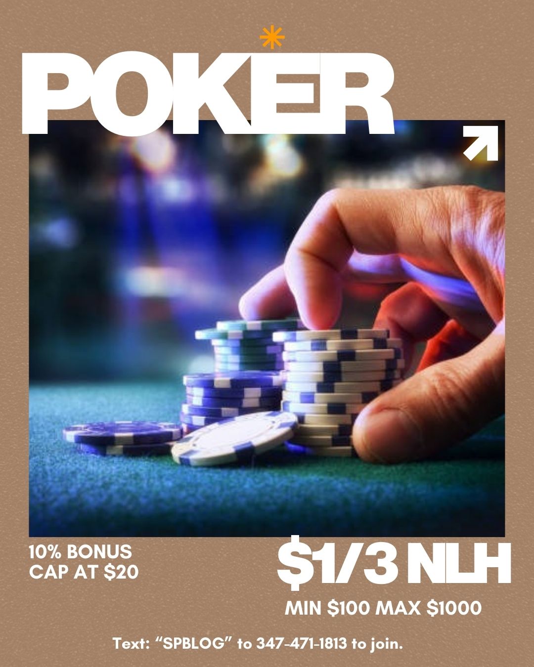 where to play poker in NYC